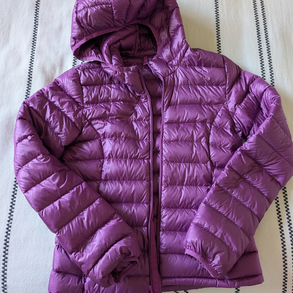 TNA Vibrant Purple Puffer Jacket